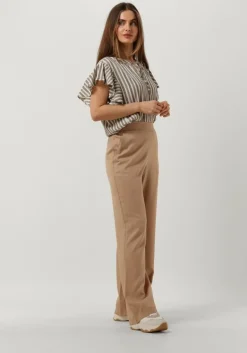 zand knit-ted wijde broek wendy