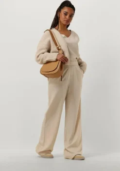 zand knit-ted wijde broek wendy