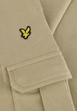 zand lyle & scott cargobroeken cargo sweatpant
