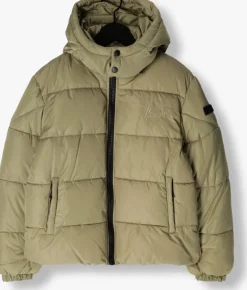 zand malelions gewatteerde jas donn puffer