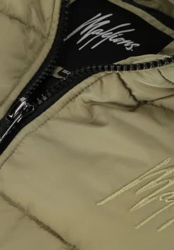 zand malelions gewatteerde jas donn puffer