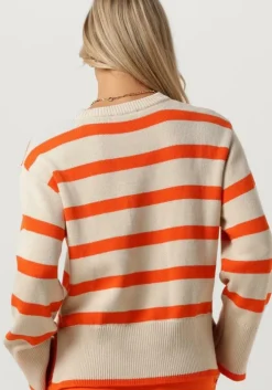 zand modström trui corbinmd stripe o-neck