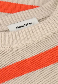zand modström trui corbinmd stripe o-neck