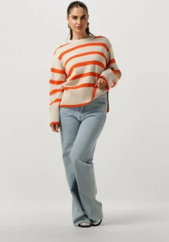 zand modström trui corbinmd stripe o-neck