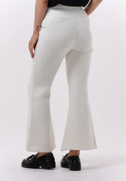 zand na-kd wijde broek structured suitpants
