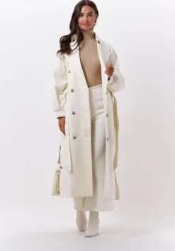 zand na-kd wijde broek structured suitpants