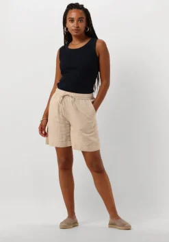 zand neo noir broeken shea linen shorts