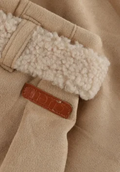 zand nono jeans nella girls suedine short sand