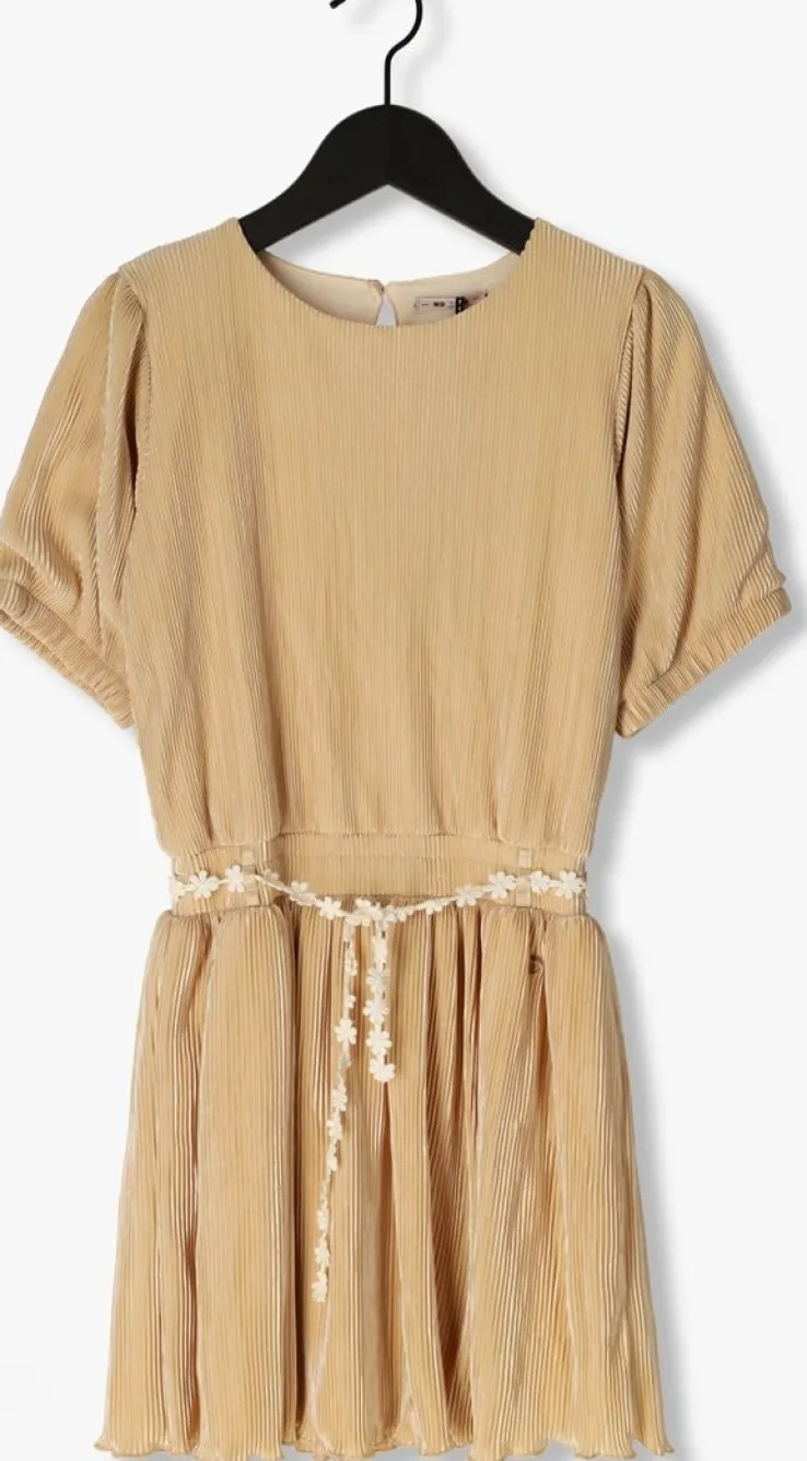 zand nono mini jurk merel plissee dress