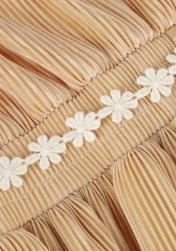 zand nono mini jurk merel plissee dress