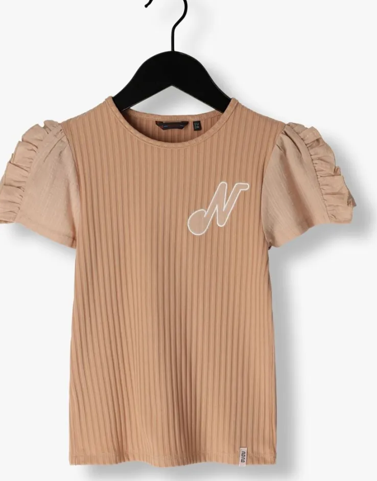 zand nono t-shirt kathleen tshirt with fancy contrast sleeves