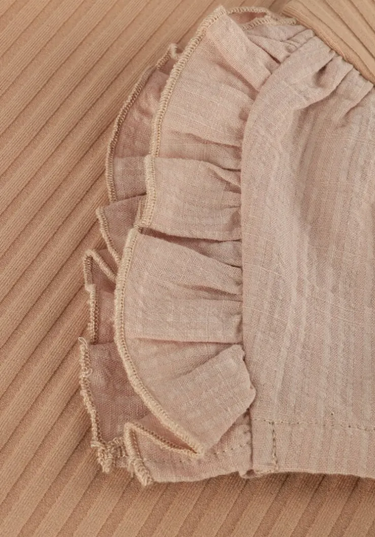 zand nono t-shirt kathleen tshirt with fancy contrast sleeves