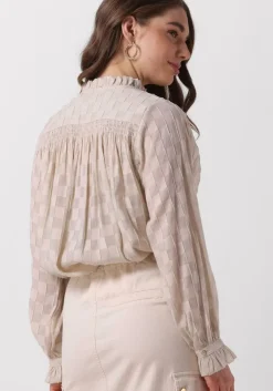 zand nukus blouses jenna blouse check