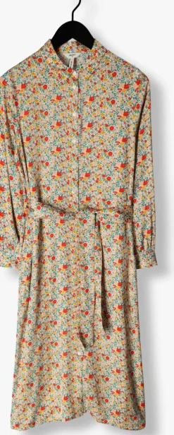 zand object midi jurk jabin l/s shirt dress 126