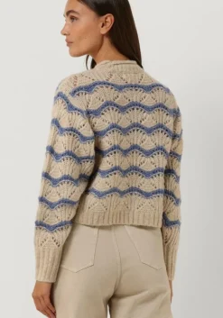 zand object trui christa l/s knit pullover 123