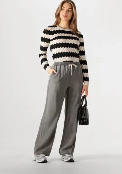 zand object trui objebba l/s re knit pullover