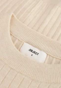 zand object t-shirt objnoelle s/s knit t-shirt