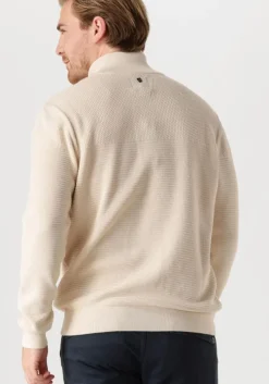 zand pme legend trui half zip collar cotton mouline