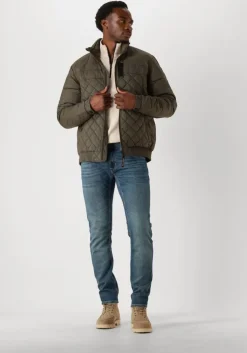 zand pme legend trui half zip collar cotton mouline