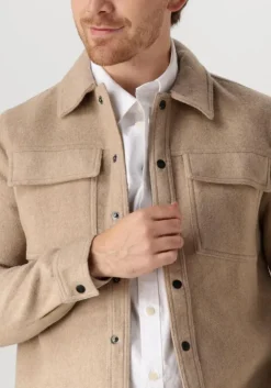 zand pure path overshirt regular fit shirts over203