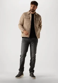 zand pure path overshirt regular fit shirts over203