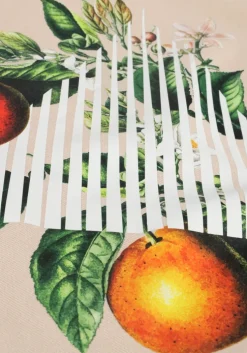 zand pure path trui crewneck with fnt and back print