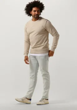 zand pure path trui crewneck with fnt and back print