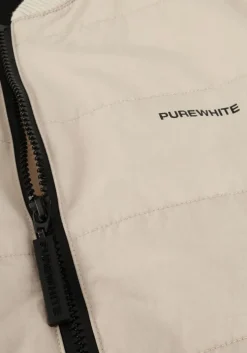 zand purewhite bodywarmer light padded bodywarmer