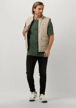 zand purewhite bodywarmer light padded bodywarmer