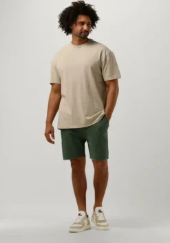 zand purewhite t-shirt tshirt with small front logo at side and big back print