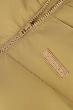 zand raizzed gewatteerde jas tiko