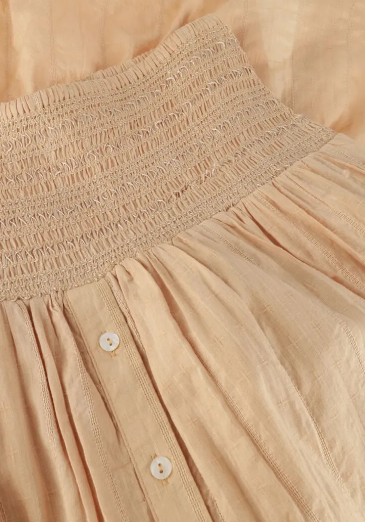 zand ruby tuesday maxirok sali long skirt with smock waistband and full placket