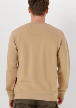 zand scotch & soda sweater badge logo crew sweatshirt