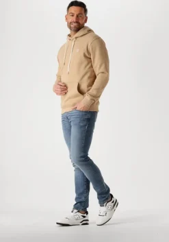 zand scotch & soda sweater badge logo hoodie