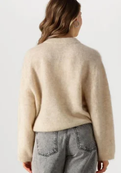 zand second female trui anneleen knit o-neck