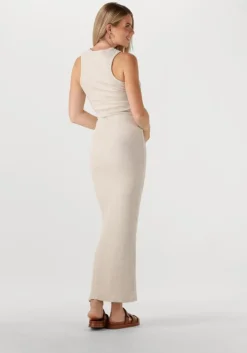 zand selected femme maxi jurk slfanna sl ankle tank dress