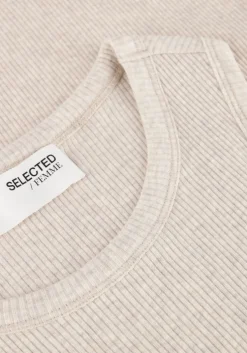 zand selected femme maxi jurk slfanna sl ankle tank dress