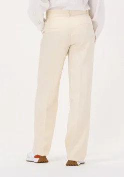 zand selected femme pantalon slfrita mw wide pant