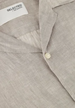 zand selected homme casual overhemd slhregkylian ss shirt resort