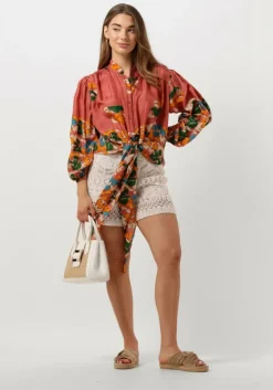 zand semicouture broeken lorita short