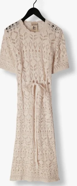 zand semicouture maxi jurk cyrilla dress