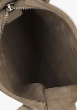 zand shabbies schoudertas cara suede bag