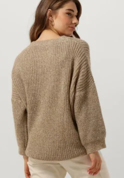 zand summum trui sweater melange mohair blend knit
