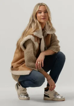 zand summum trui sweater melange mohair blend knit