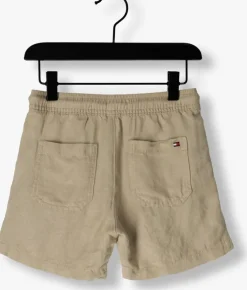 zand tommy hilfiger korte broek linen short