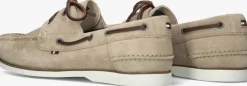 zand tommy hilfiger mocassins th boat shoe core suede