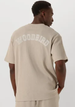 zand woodbird t-shirt wbbaine waffel tee