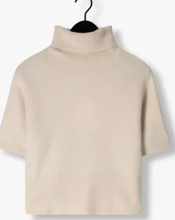 zand y.a.s. trui yasemila 2/4 roll neck knit pullover s.