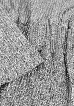 zilveren ai&ko mini jurk nimra plisse pes 165 g