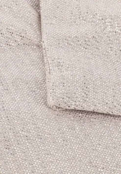 zilveren alix the label korte broek ladies woven foil shorts